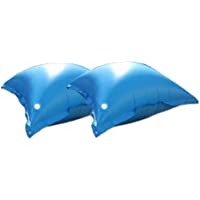 well2wellness® 2 cojines de aire para piscina- cojines de piscina y cojines de invierno para lonas con válvula nueva y 4…